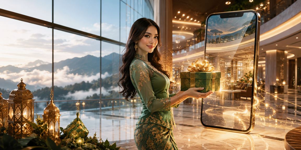 Pemain xm6 menikmati permainan kasino mudah alih sempena Hari Raya di Genting Highlands